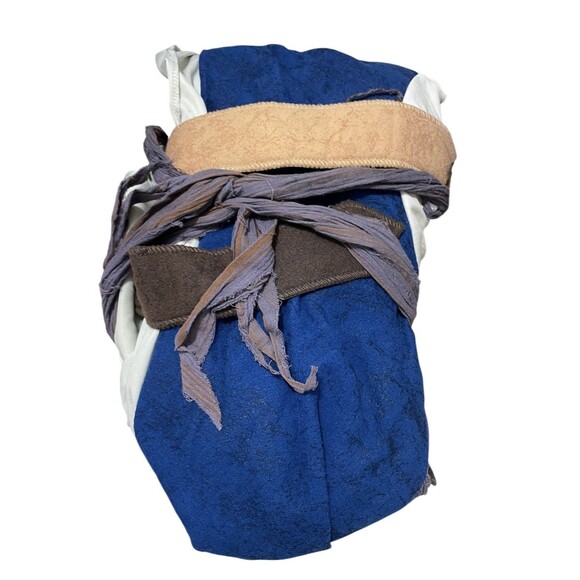 Jack Sparrow Complete Costume Men's S/M W/ Accessories Pirates Of The Caribbean - Picture 15 of 16